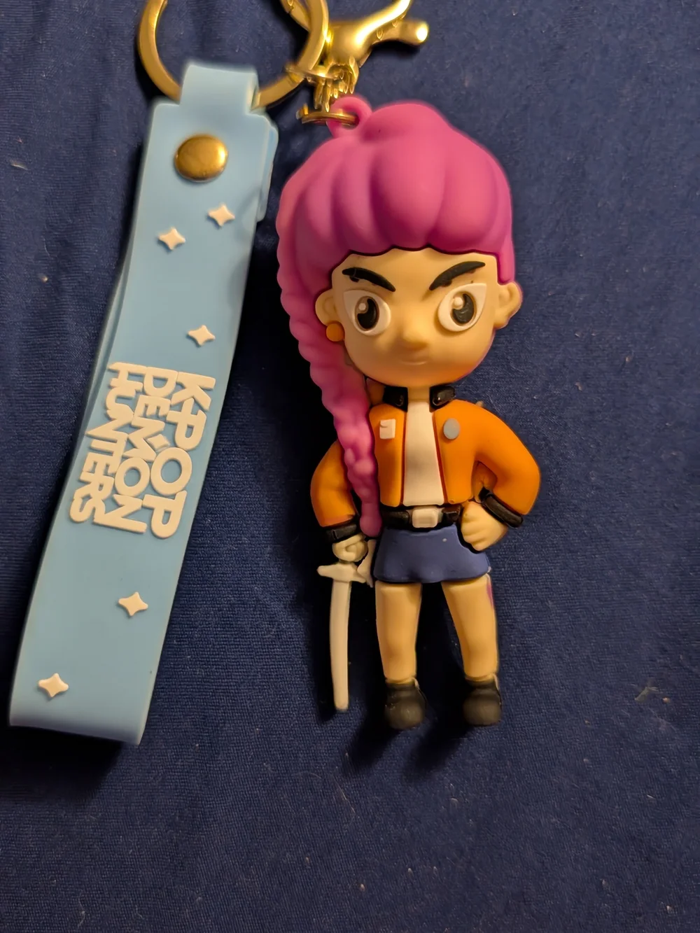New K-pop Demon Hunters Rumi Keychain Bag Charm